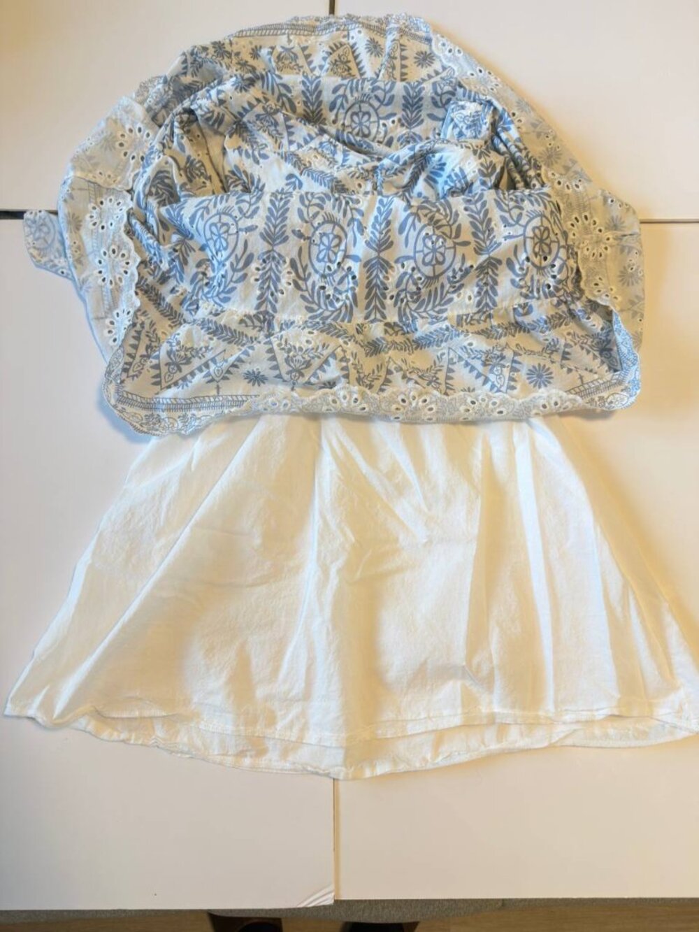 Luisa Perla Made in Italy Eyelet Cotton Dress – Women’s XL - Picture 11 of 13